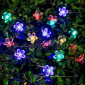 Solar Peach Blossom LED Light String Decoration